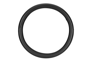 Καλυμμα Τιμονιου Φορτηγου Club Real Leather Δερματινο Μαυρο (M) 44-46cm Παχους 10cm 1ΤΕΜ. Lampa