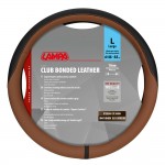 Καλυμμα Τιμονιου Φορτηγου Club Bonded LEATHER&SKEENTEX Δερματινη ΜΑΥΡΟ/ΚΑΦΕ (L) 46-48cm 1ΤΕΜ. Lampa Καλυμμα Τιμονιου Φορτηγου Club Bonded LEATHER&SKEENTEX Δερματινη ΜΑΥΡΟ/ΚΑΦΕ (L) 46-48cm 1ΤΕΜ. Lampa