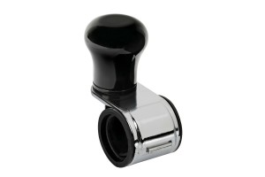 Τεμπελης Τιμονιου Περιστρεφομενος Αναδιωμενο Αλουμινιο Μαυρος Με Χρωμιωμενο Βραχιονα 20-40mm Revolve Lampa - 1ΤΕΜ