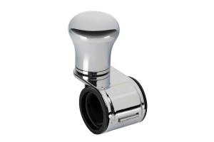 Τεμπελης Τιμονιου Περιστρεφομενος Αλουμινιο Χρωμιο Με Χρωμιωμενο Βραχιονα 20-40mm Revolve Lampa - 1ΤΕΜ