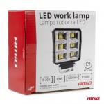 Προβολεας Εργασιας Τετραγωνος Led 69W 9-36V 7.200lm 6.500K AWL60 Amio - 1 ΤΕΜ.