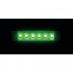 Φως Ογκου 9>32V 6 Led Πρασινο Χρωμα 95,6x19,8mm Με Εγκριση Τυπου E148 Lampa -1 Τεμ.