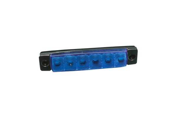 Φως Ογκου 9>32V 6 Led Μπλε Χρωμα 95,6x19,8mm Lampa -1 Τεμ.