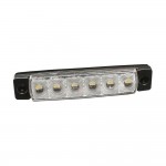 Φως Ογκου 9>32V 6 Led Λευκο Διαφανο 95,6x19,8mm Με Εγκριση Τυπου E148 Lampa -20 Τεμ.