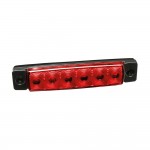Φως Ογκου 9>32V 6 Led Κοκκινο Χρωμα 95,6x19,8mm Με Εγκριση Τυπου E148 Lampa -20 Τεμ.