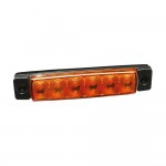 Φως Ογκου 9>32V 6 Led Πορτοκαλι Χρωμα 95,6x19,8mm Με Εγκριση Τυπου E148 Lampa -20 Τεμ.