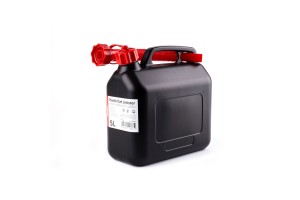 Μπετονι Πλαστικο 5L Μαυρο Με Κοκκινο Στομιο