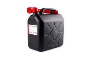 Μπετονι Πλαστικο 10L Μαυρο Με Κοκκινο Στομιο