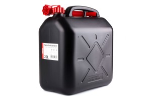 Μπετονι Πλαστικο 20L Μαυρο Με Κοκκινο Στομιο