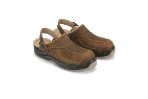 Πιστοποιημένα Παπούτσια Ασφαλείας Εργασίας Σε Στυλ Σαμπό Premium Tucson Από Την Euroroutier Σε Μέγεθος EU43/UK9 Σε Καφέ Χρώμα Και Λουράκι Αστραγάλου