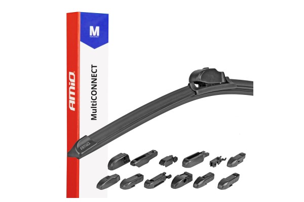 Υαλοκαθαριστηρας Multiconnect Με 12 Ανταπτορες 330mm /13'' Amio - 1 ΤΕΜ.