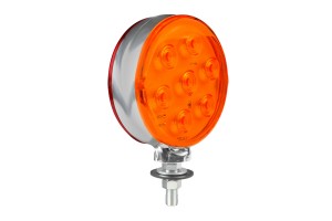 Φως Θεσεως / Βοηθητικο Φως Φορτηγου 24V 14LED ΚΟΚΚΙΝΟ/ΠΟΡΤΟΚΑΛΙ 2ΧΡΗΣΕΩΝ LOKI-LED 105x115mm 1ΤΕΜ.