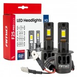 Amio - Λαμπτήρες Led F25 Pro Black Edition H3 68W 12-24V Full Can Bus Με Φωτεινότητα 7646lm Σε Ψυχρό Λευκό 6000K Για Επιβατικά Αυτοκίνητα & Φορτηγά - Σετ 2 τεμ. (04718/AM) Amio - Λαμπτήρες Led F25 Pro Black Edition H3 68W 12-24V Full Can Bus Με Φωτεινότητα 7646lm Σε Ψυχρό Λευκό 6000K Για Επιβατικά Αυτοκίνητα & Φορτηγά - Σετ 2 τεμ. (04718/AM)