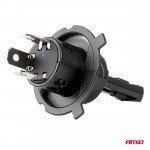 Amio - Λαμπτήρες Led F25 Pro Black Edition H4/H19 70W 12-24V Full Can Bus Με Φωτεινότητα 8000lm Σε Ψυχρό Λευκό 6000K Για Επιβατικά Αυτοκίνητα & Φορτηγά - Σετ 2 τεμ. (04719/AM) Amio - Λαμπτήρες Led F25 Pro Black Edition H4/H19 70W 12-24V Full Can Bus Με Φωτεινότητα 8000lm Σε Ψυχρό Λευκό 6000K Για Επιβατικά Αυτοκίνητα & Φορτηγά - Σετ 2 τεμ. (04719/AM)