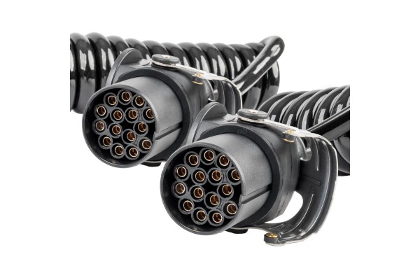 Amio – Σπιράλ Καλώδιο Ρεύματος Τρέιλερ 2x15 Pin 24V 5m, Αδιάλειπτη Παροχή Και Κορυφαία Αντοχή Σε Συνεχείς Καταπονήσεις – 1 Τεμ. (04382/AM) Amio – Σπιράλ Καλώδιο Ρεύματος Τρέιλερ 2x15 Pin 24V 5m, Αδιάλειπτη Παροχή Και Κορυφαία Αντοχή Σε Συνεχείς Καταπονήσεις – 1 Τεμ. (04382/AM)