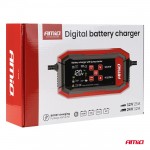 Amio - Εκκινητης /ΦΟΡΤΙΣΤΗΣ Μπαταριας Ψηφιακος AGM, Gel Και LiFePo4 (LFP) 12/24V Max 25A Pro - Amio (04530/AM)