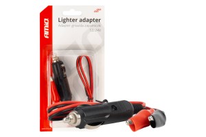 Φις Αναπτηρα Με Κροκοδειλακια 12/24V 60cm Αμιο - 1 ΤΕΜ.