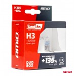 H3 12V 55W PK22s Lumitec Next Generation +135%2ΤΕΜ.
