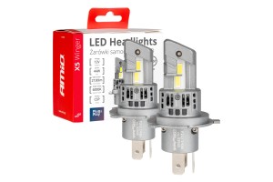 H4 12V 50W 6.000K 4200LM Csp Led CAN-BUS Series X5 Winger 2ΤΕΜ. Amio