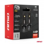 Amio - Λάμπες Led F26 Pro Series H1 12/24V 68W 2900-3550lm 6.000K Full Can-Bus Plug&Play - 2 Τεμ. (04869/AM) Amio - Λάμπες Led F26 Pro Series H1 12/24V 68W 2900-3550lm 6.000K Full Can-Bus Plug&Play - 2 Τεμ. (04869/AM)