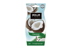 Αρωματικο Αυτοκινητου Κρεμαστο Με Αρωμα Καρυδα (COCONUT) Aqua - 1 TEM.