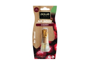 Αρωματικο Αυτοκινητου Κρεμαστο Μπουκαλακι Με Αρωμα Αγριοκερασο (WILD CHERRY) Wood Aqua - 1 TEM.