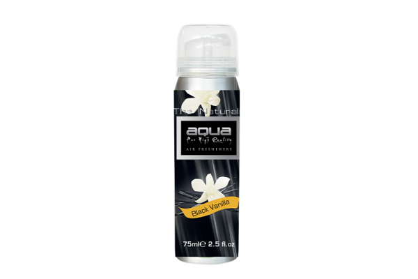 Αρωματικο Αυτοκινητου Σε Σπρει (SPRAY)ΜΕ Αρωμα Black Vanilla Flowers Series 75ml Aqua - 1 TEM.