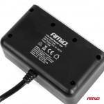 Ανταπτορας Αναπτηρα 12/24V 120W Ψηφιακος ΜΑΥΡΟΣ/3 ΘΕΣΕΙΣ/2xUSB-A Qc 3.0ΜΕ Καλωδιο 80cm Amio - 1 Τεμ.