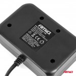 Ανταπτορας Αναπτηρα 12/24V 120W Ψηφιακος ΜΑΥΡΟΣ/3 ΘΕΣΕΙΣ/2xUSB-A + 1xUSB-C Qc 4.0ΜΕ Καλωδιο 80cm Amio - 1 Τεμ.