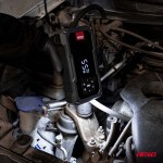 Amio - Φορητός Εκκινητής Μπαταρίας (Jump Starter) Με Ενσωματωμένο Κομπρεσέρ Αέρα, Powerbank Και Φακό Led Τάση Λειτουργίας 12V Με Χωρητικότητα 7,2Ah Και Μέγιστο Ρεύμα Εκκίνησης 600A Για Επιβατικά Αυτοκίνητα - 1 τεμ. (04674/AM)