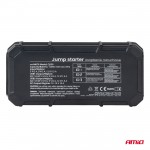 Amio - Φορητός Εκκινητής Μπαταρίας (Jump Starter), Powerbank Και Φακός Led Τάση Λειτουργίας 12V Με Χωρητικότητα 12Ah Και Ρεύμα Εκκίνησης 500A (στιγμιαία Μέγιστη Ισχύς 1000A) Σειρά Pro Για Επιβατικά Αυτοκίνητα - 1 τεμ. (04676/AM)