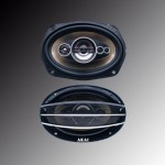 Ηχεια 5 Δρομων 6x9inc Οβαλ 250W Rms 89dB Akai 2ΤΕΜ.