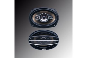 Ηχεια 5 Δρομων 6x9inc Οβαλ 250W Rms 89dB Akai 2ΤΕΜ.