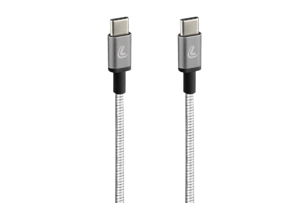 Καλωδιο ΦΟΡΤΙΣΗΣ/ΜΕΤΑΦΟΡΑΣ Δεδομενων Usb Type C>USB Type Ciron 2.0 3000mA/60W Ασημι 100cm Lampa - 1 ΤΕΜ.