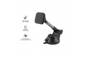 Βαση Κινητου Ταμπλω Μαγνητικη Τηλεσκοπικη Με Βεντουζα Και Ροδελα HOLD-14 Amio - 1 ΤΕΜ.