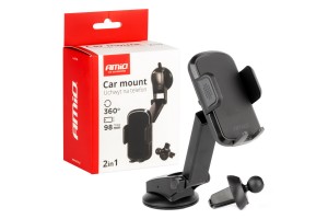 Βαση Στηριξης Κινητου Για ΤΖΑΜΙ/ΑΕΡΑΓΩΓΟ 360° Με Ρυθμιζομενο Μπρατσο Amio - 1 τεμ.