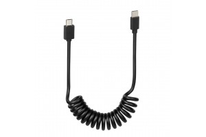 Καλωδιο Φορτισης E-BIKE Spring Micro USB-TYPE-C Σπιραλ 25-100cm