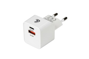 Φορτιστης Me Oikiakh Πριζα 220/240V 20WΜΕ 2 Θυρες Usb (A+C) Lampa - 1 ΤΕΜ.