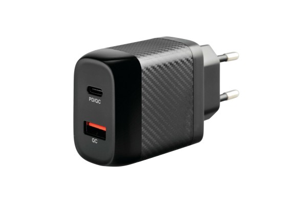 Πριζα Σπιτιου 100/230V Με 2 Usbtype A + Type C 20W Home Power Ultra Fast Charger