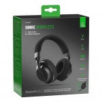 Ακουστικα Κεφαλης Ασυρματα Με Μικροφωνο Sonic Wireless Bluetooth 5.3 Με Καλωδιο Φορτισης Type C Lampa - 1 ΤΕΜ.