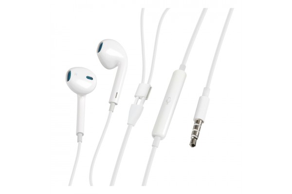 Ακουστικα Με Μικροφωνο Stereo Jack 3,5mm 120cm Essentials Lampa - 1 ΤΕΜ.
