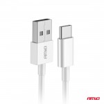 Καλωδια Φορτισης Και Μεταφορας Δεδομενων Usb Σε USB-C 200cm 2A Λευκο Αμιο - 1 ΤΕΜ.