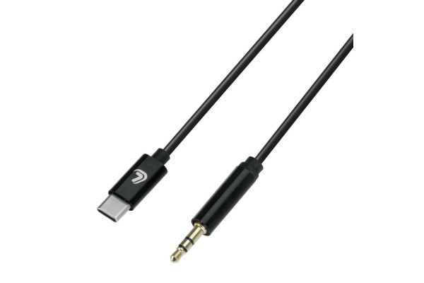 Καλωδιο Συνδεσης Usb Type C Σε Aux 100cm Μαυρο Smartphone Essentials Lampa - 1 TEM.