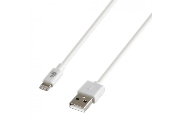 Καλωδιο Φορτισης Και Συγχρονισμου Apple 8PIN 200cm Λευκο Essentials Lampa - 1 TEM.
