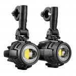 Lampa - Προβολείς Ομίχλης Moto FOG-X1 12V 20W 2123lm 6000-6500K Φ76mm 4 Led Αδιάβροχοι IP68 Με Καλωδίωση Και Βάσεις Φ24-26mm - Σετ 2 Τεμ. (9158.1-LM) Lampa - Προβολείς Ομίχλης Moto FOG-X1 12V 20W 2123lm 6000-6500K Φ76mm 4 Led Αδιάβροχοι IP68 Με Καλωδίωση Και Βάσεις Φ24-26mm - Σετ 2 Τεμ. (9158.1-LM)
