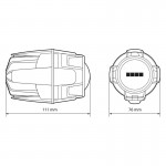 Lampa - Προβολείς Ομίχλης Moto FOG-X1 12V 20W 2123lm 6000-6500K Φ76mm 4 Led Αδιάβροχοι IP68 Με Καλωδίωση Και Βάσεις Φ24-26mm - Σετ 2 Τεμ. (9158.1-LM) Lampa - Προβολείς Ομίχλης Moto FOG-X1 12V 20W 2123lm 6000-6500K Φ76mm 4 Led Αδιάβροχοι IP68 Με Καλωδίωση Και Βάσεις Φ24-26mm - Σετ 2 Τεμ. (9158.1-LM)