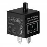 Led Flasher (ΦΛΑΣΙΕΡΑ) Trimmer Ηλεκτρονικο Για Led Φλας 12V Max 10A 3PIN Lampa - 1 ΤΕΜ.