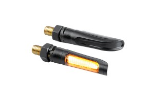 Φλας Moto Nail Μαυρα 12V Cob Led M8 50x10mmLAMPA- 2 TEM.