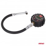 Amio - Ψηφιακό Μανόμετρο Πίεσης Ελαστικών 17 Bar Με Σωλήνα & Βαλβίδα Εκτόνωσης - 1τεμ. (04465/AM)