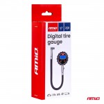 Amio - Ψηφιακό Μανόμετρο Πίεσης Ελαστικών 17 Bar Με Σωλήνα & Βαλβίδα Εκτόνωσης - 1τεμ. (04465/AM)